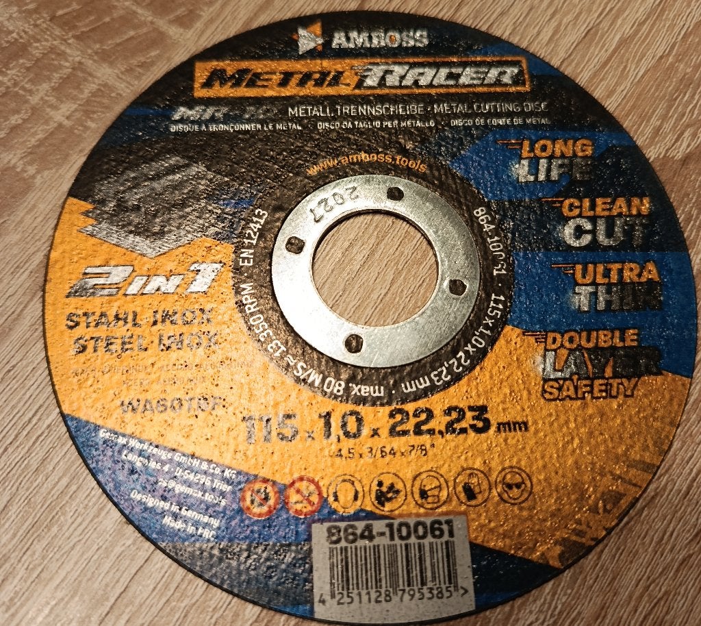 Slijpschijven 115mm (Staal & Inox) - 25 stuks NIEUW!, Ophalen