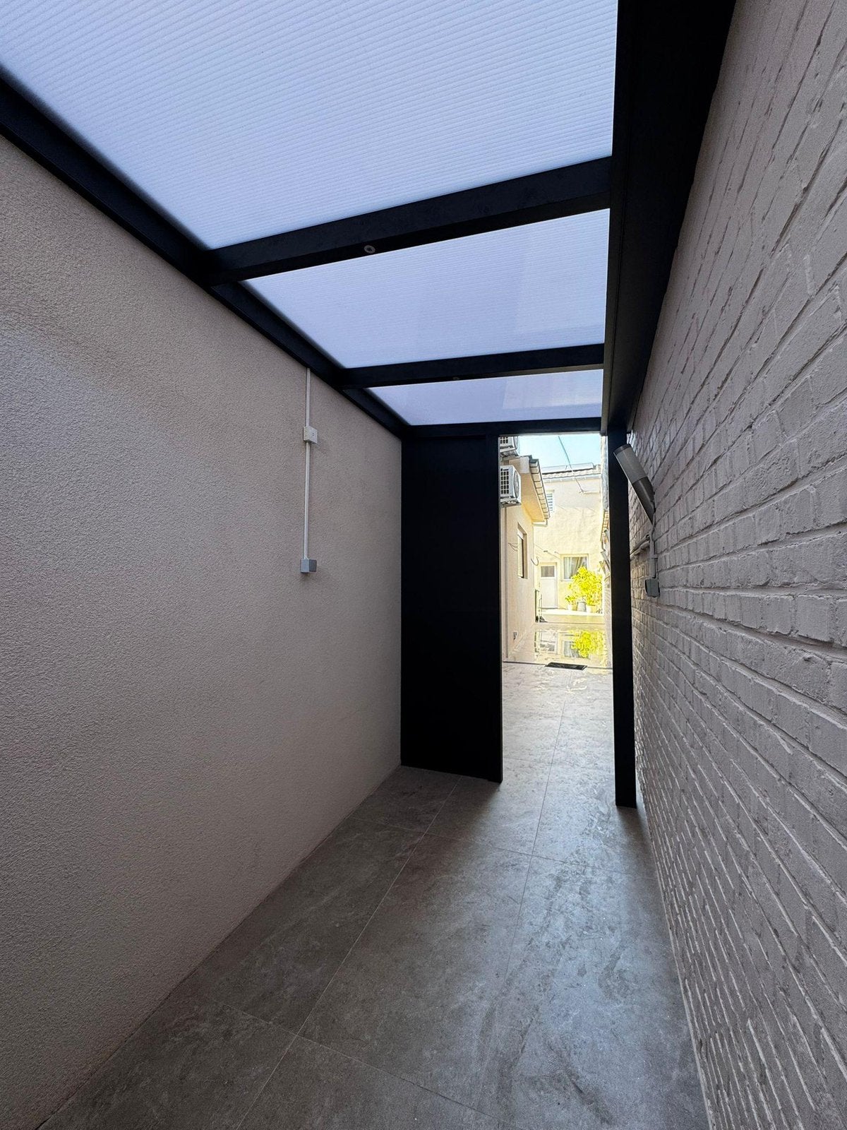 Terrasoverkapping op maat, Tuin en Terras, Ophalen, Nieuw, Veranda