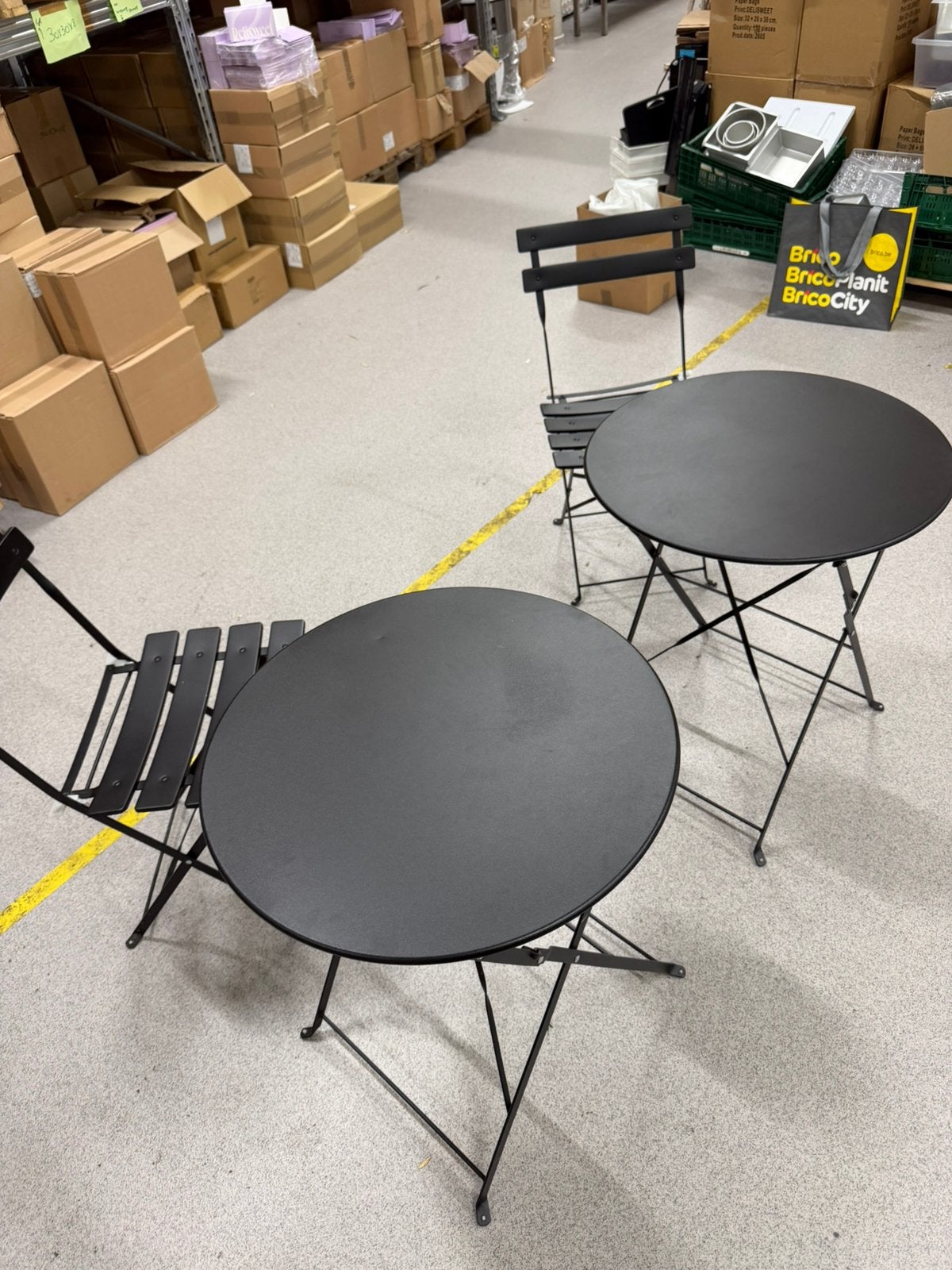 Chaise et tables Noif, Maison & Meubles, Enlèvement ou Envoi, Comme neuf