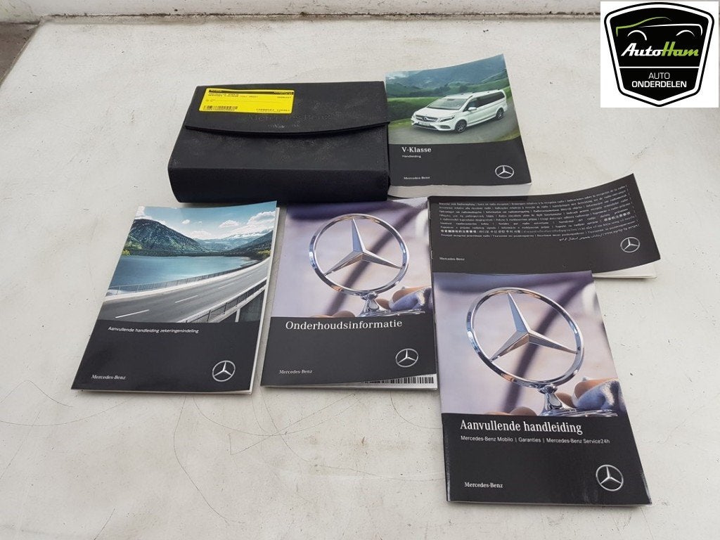 MANUEL UTILISATEUR Mercedes-Benz V (447.8) (01-2014/12-2020), Utilisé, Mercedes-Benz