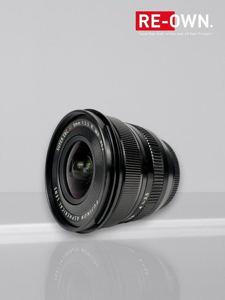 FUJIFILM XF 8MM F/3.5 R WR |GROOTHOEK| TOPSTAAT | DOOS| FUJI, Fujifilm, Bouchons d'objectif, ,, Comme neuf
