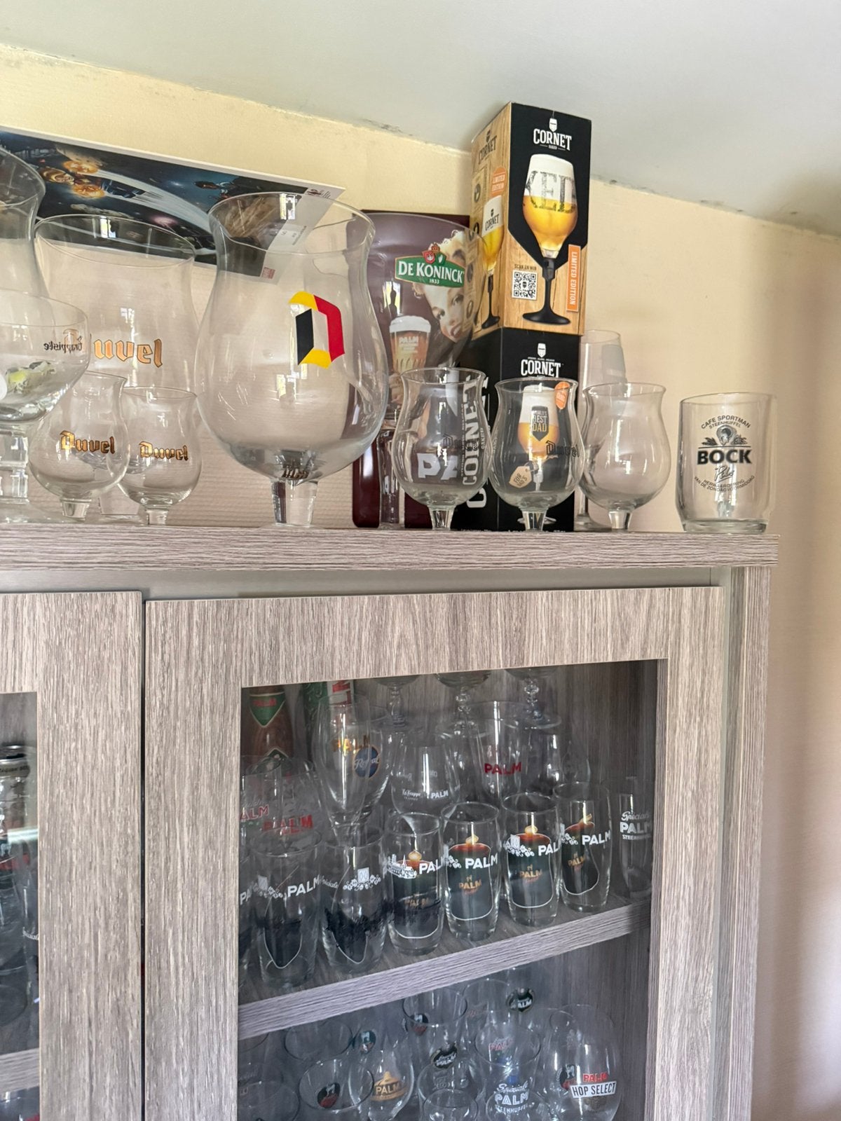 Grote variatie aan biermerken, Ophalen, Zo goed als nieuw, Glas of Glazen, Overige merken