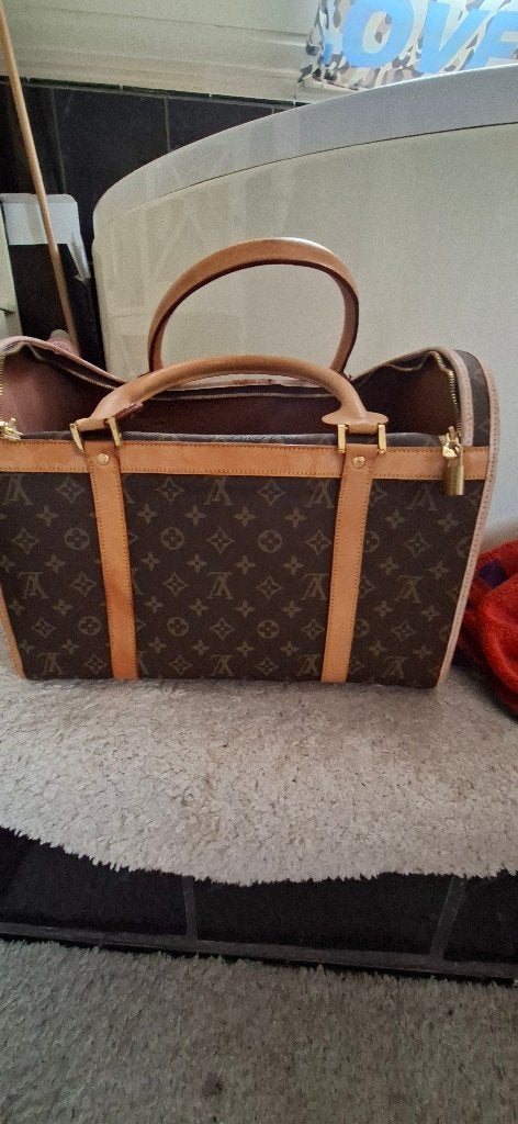 hondendraagtas van louis vuitton, Dieren en Toebehoren, Ophalen, Gebruikt, Overige merken, Medisch/beschermend