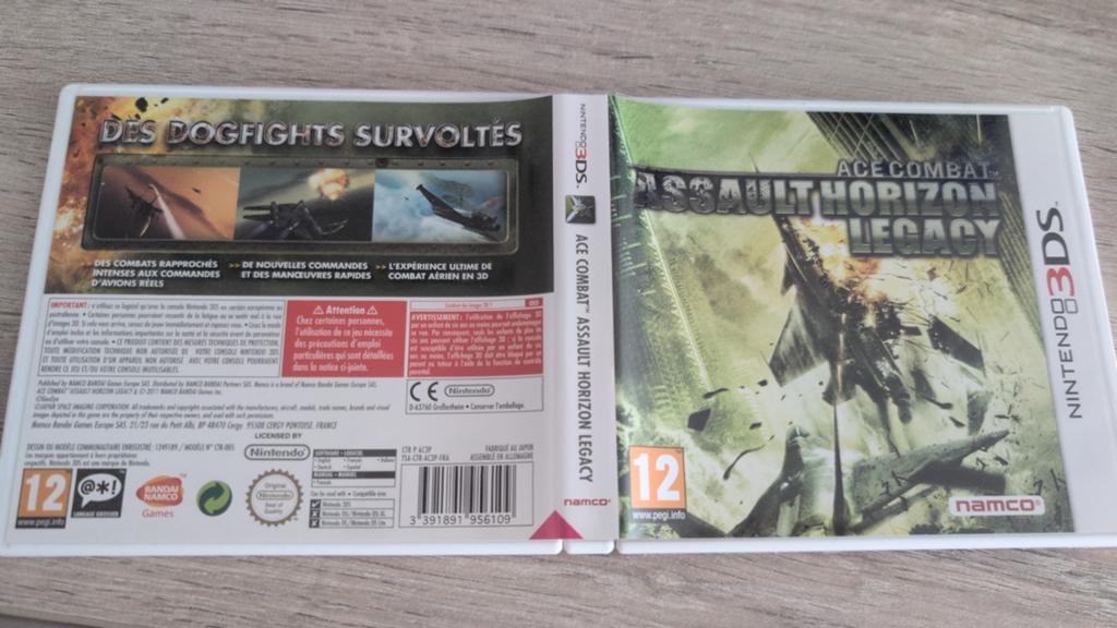 spel Ace Combat: Assault Horizon Legacy — Nintendo 3DS, Ophalen of Verzenden, Vechten