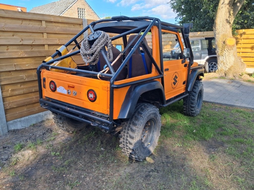 suzuki samurai !!offroad!! 416 tussenbak !!rolkooi!!, Auto's, Stof, Euro 6, Overige kleuren, Samurai