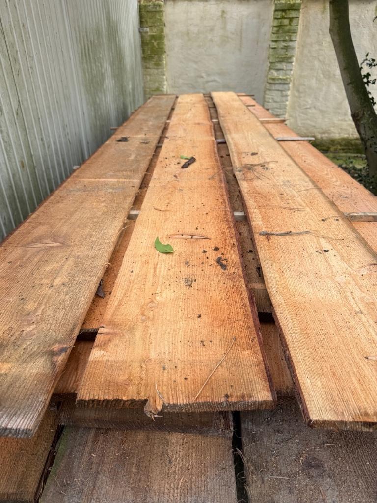 Planches en écorce | Bols | Planches pour arbres - Mélèze, Neuf, Planche, 300 cm ou plus, Autres essences de bois