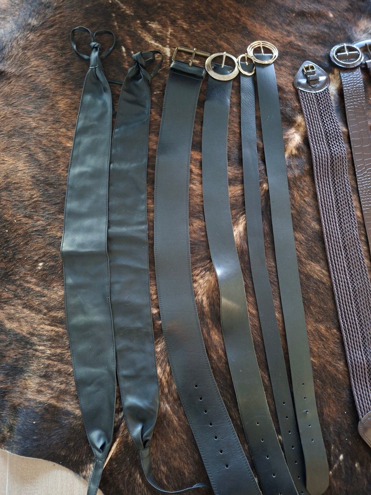 Damesriemen 85 cm, Kleding | Dames, Ophalen, Bruin