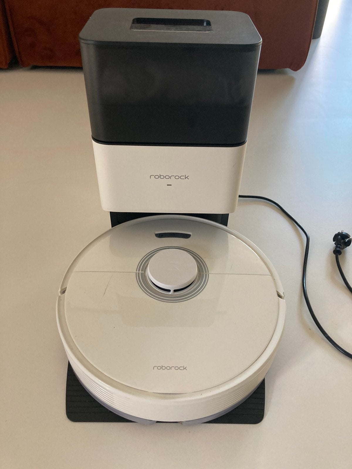 Roborock Q7 Max+ stofzuiger, met dweilfunctie, Elektronische apparatuur, Stofzuigers, Overige merken, Gebruikt, Robotstofzuiger