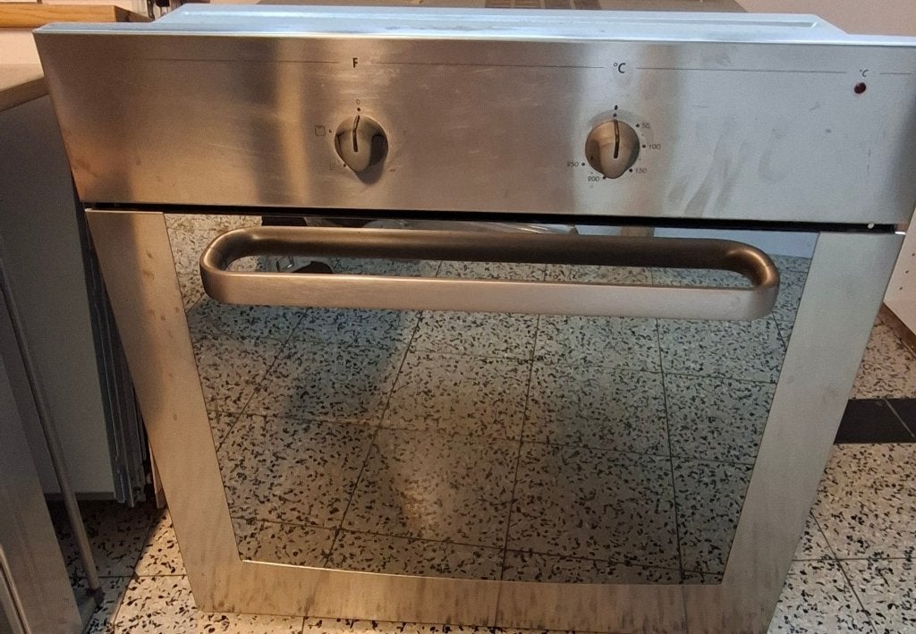 Inbouwoven 60cm whirlpool, Elektronische apparatuur, Ophalen, Whirlpool, Gebruikt, Oven met grill