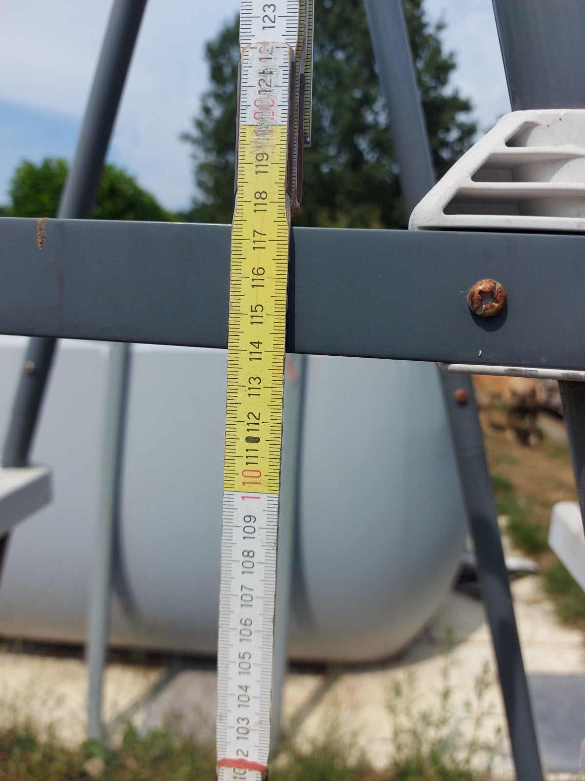 zwembad ladder, Tuin en Terras, Ophalen, Ladder