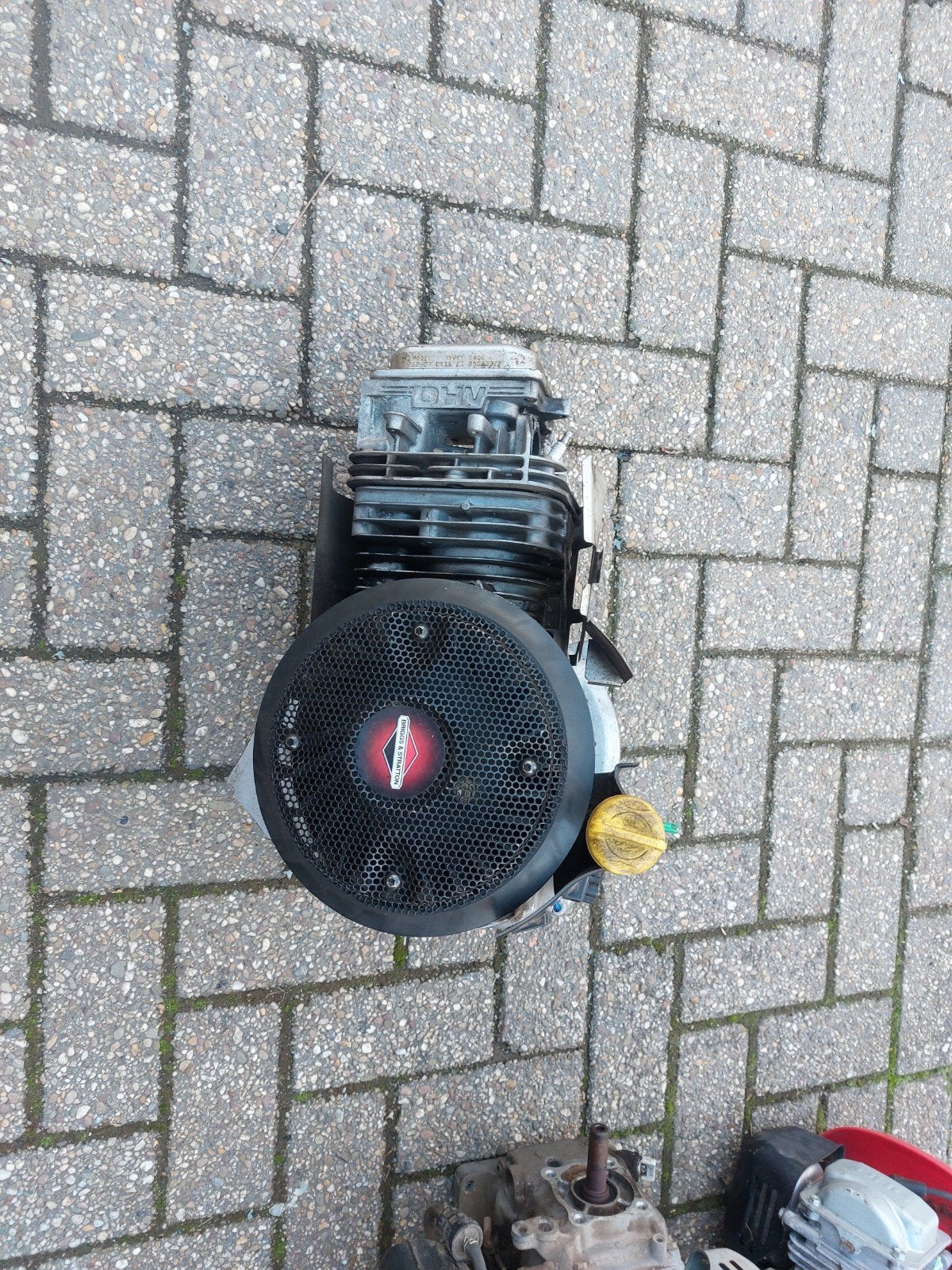 zitmaaier motor 15.5 pk, Ophalen