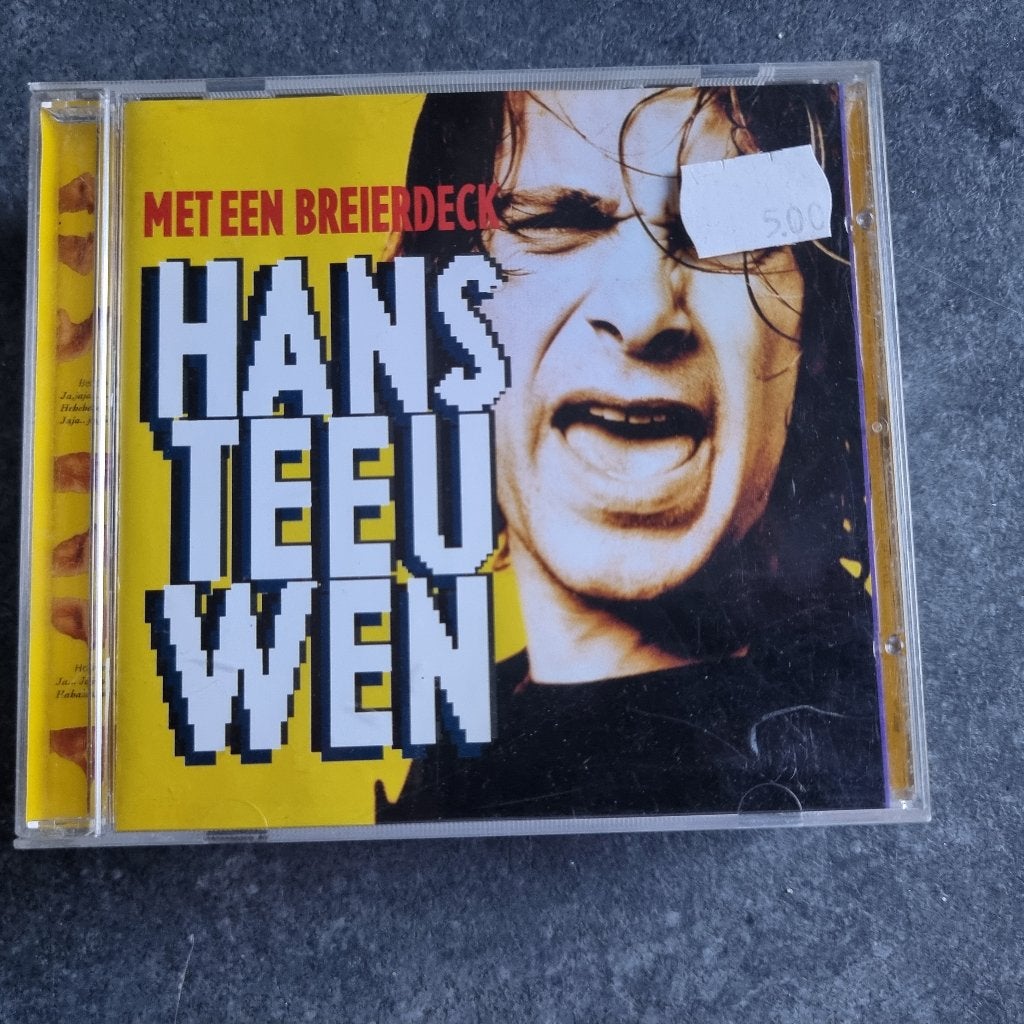 CD Hans Teeuwen - Met een breierdeck, Ophalen of Verzenden, Zo goed als nieuw, Cabaret of Kleinkunst, Album