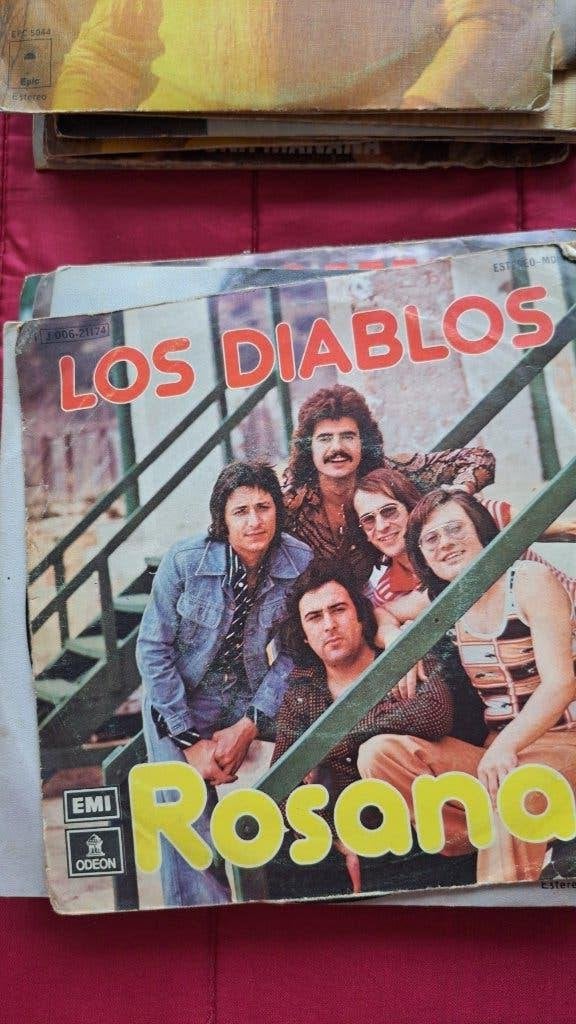 collection 40 vinyl - 45 tours espagnol (1/2) Vintage, Enlèvement ou Envoi