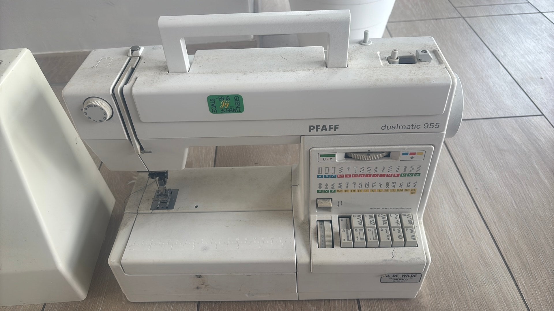 Pfaff stikmachine naaimachine, Hobby en Vrije tijd, Ophalen, Zo goed als nieuw, Naaimachine, Pfaff