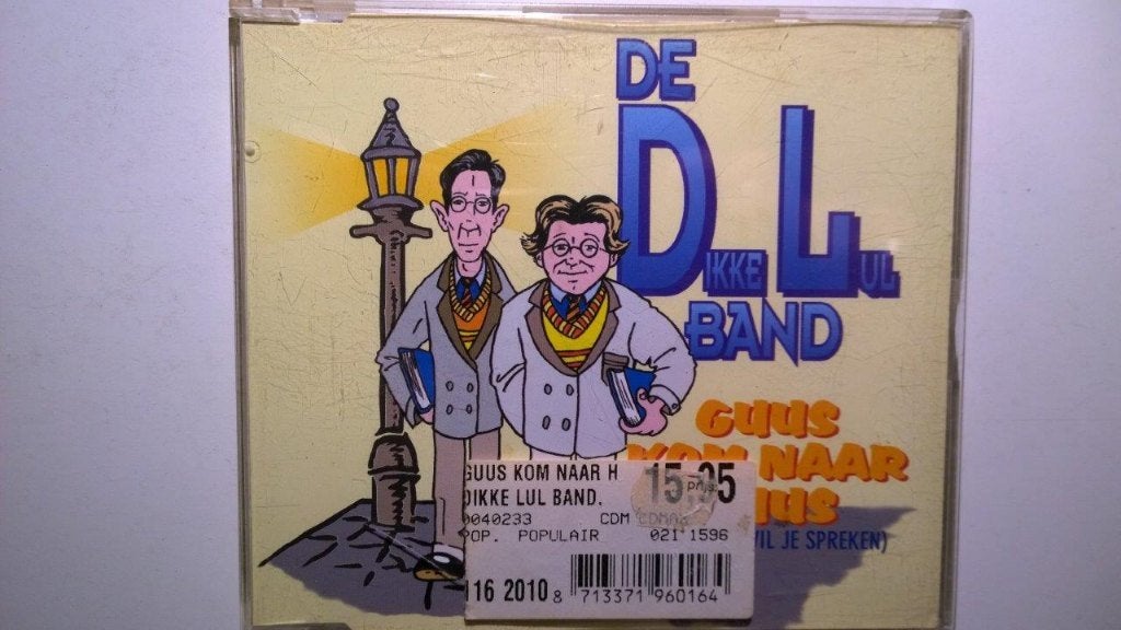 De Dikke Lul Band - Guus Kom Naar Huus, Cd's en Dvd's, Ophalen of Verzenden, Zo goed als nieuw, Nederlandstalig