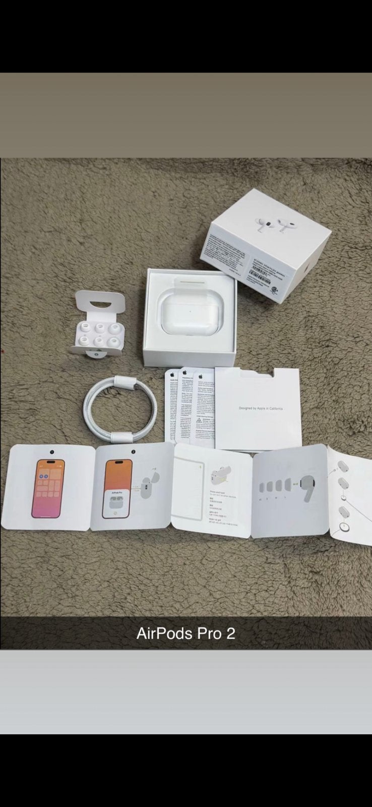 Airpods pro 2, Audio, Tv en Foto, Mp3-spelers | Apple iPod, Ophalen of Verzenden, Nieuw