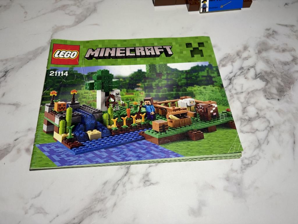 Lego minecraft 21114 gebouwd compleet, Enlèvement ou Envoi, Lego, Ensemble complet, Comme neuf