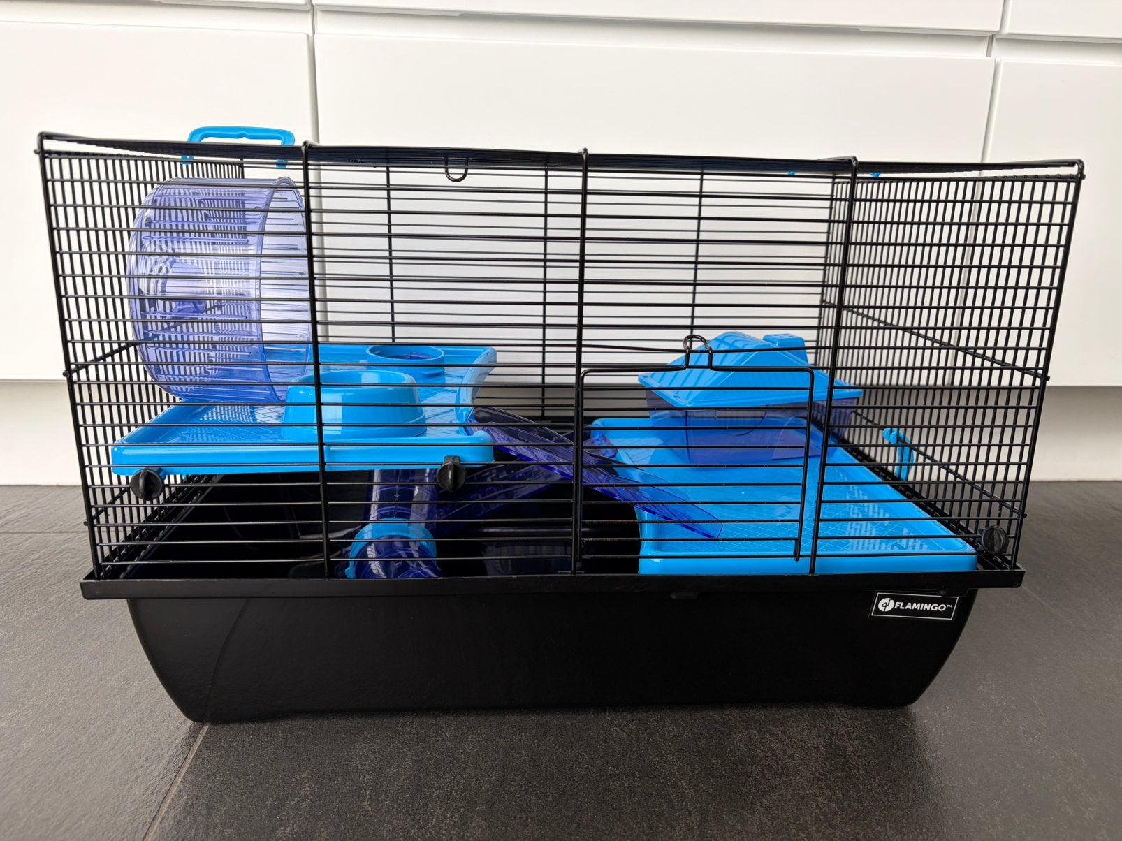 Hamsterkooi Flamingo Jaro 2  50x33x32,5 cm, Dieren en Toebehoren, Ophalen, Zo goed als nieuw