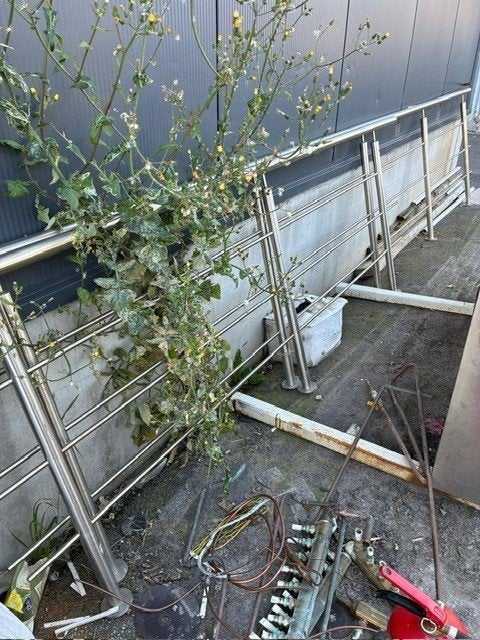 inox balustrade, Ophalen, Zo goed als nieuw, Trap