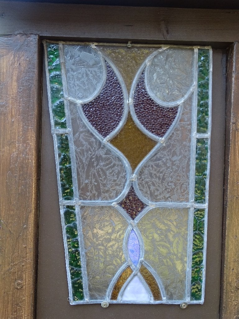 Antiek: Glas in lood, Antiek en Kunst, Ophalen of Verzenden