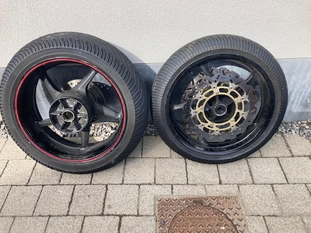 Set wielen  Yamaha R1  bj 2007/2008, Motoren, Ophalen, Gebruikt