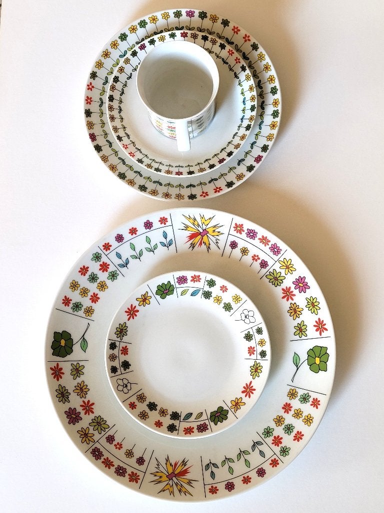 porcelaine Vintage Rosenthal Emilio Pucci 1968, Enlèvement