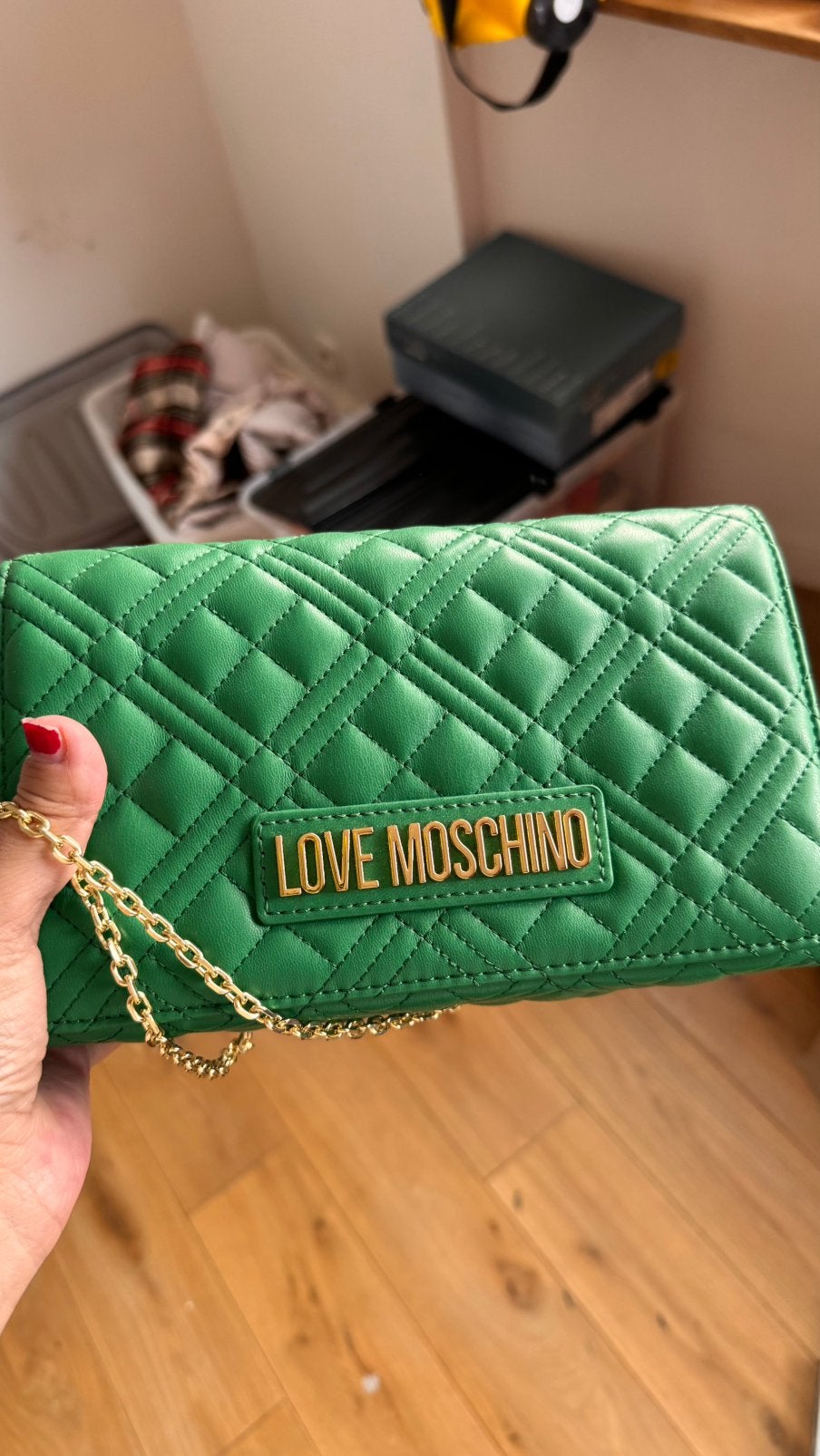 Sac Moschino nouveau, Caravanes & Camping, Enlèvement, Neuf
