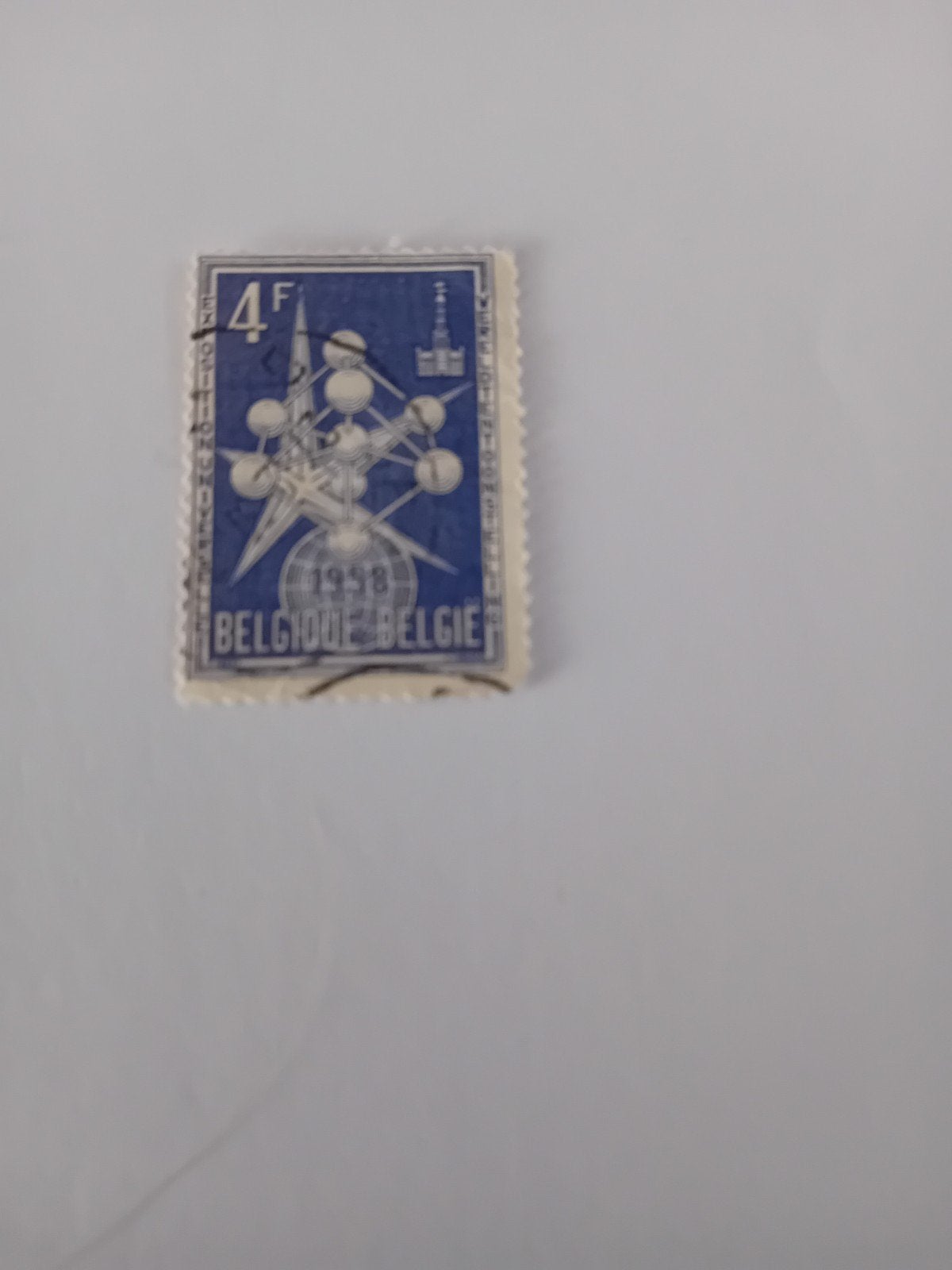 OBP 1009 (1957), Europa, Frankeerzegel, Ophalen of Verzenden, Zonder envelop