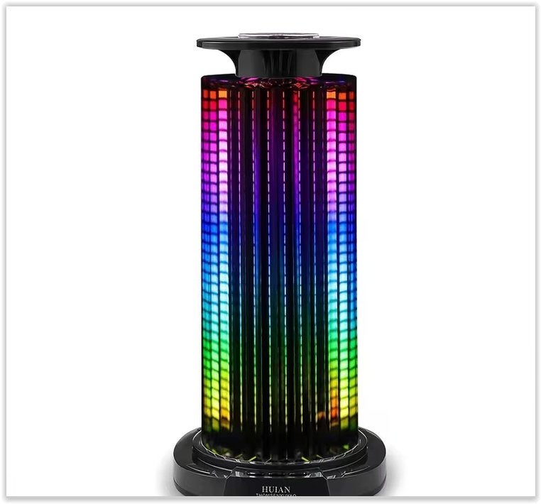 1 stuk spraakgestuurde RGB-rasterlamp met oplaadbar, Musique & Instruments, Enlèvement ou Envoi, Neuf