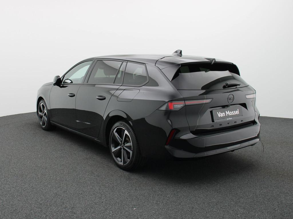 Opel Astra Sports Tourer 1.6 Turbo Hybrid 132kW GS STUUR- EN, Stof, 4 cilinders, Zwart, Plug-in hybride