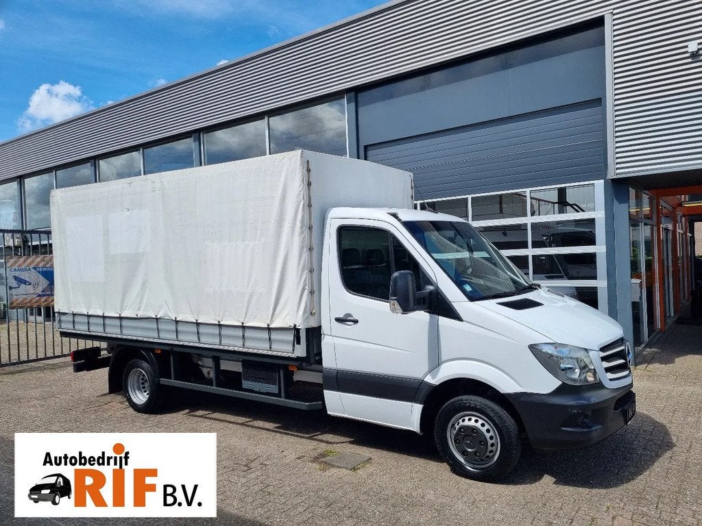 Mercedes-Benz Sprinter 514 CDI/ Huifzeil/ Airco/ EURO 6, Autos, Camionnettes & Utilitaires, Achat, Euro 6, Entreprise, Boîte manuelle