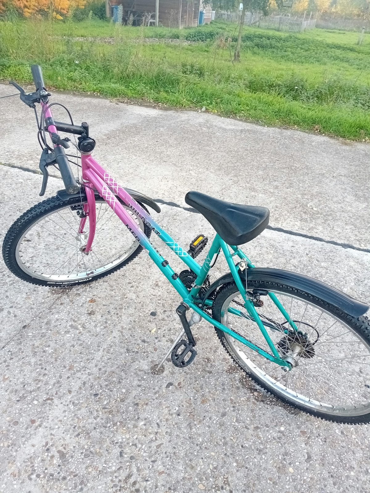 Unieke Wildcat MED fiets, Fietsen en Brommers, Velgrem, Zo goed als nieuw, Handrem, Ophalen