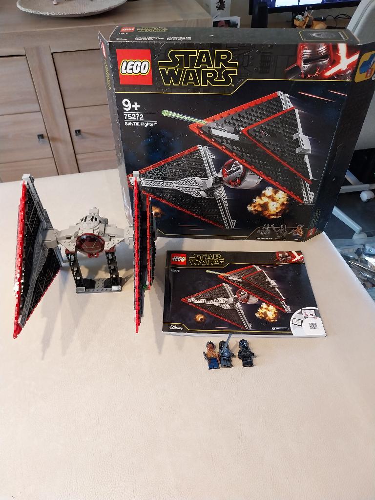 lego star wars 75272 Sith TIE Fighter, Star Wars, Lego, Ophalen of Verzenden, Zo goed als nieuw