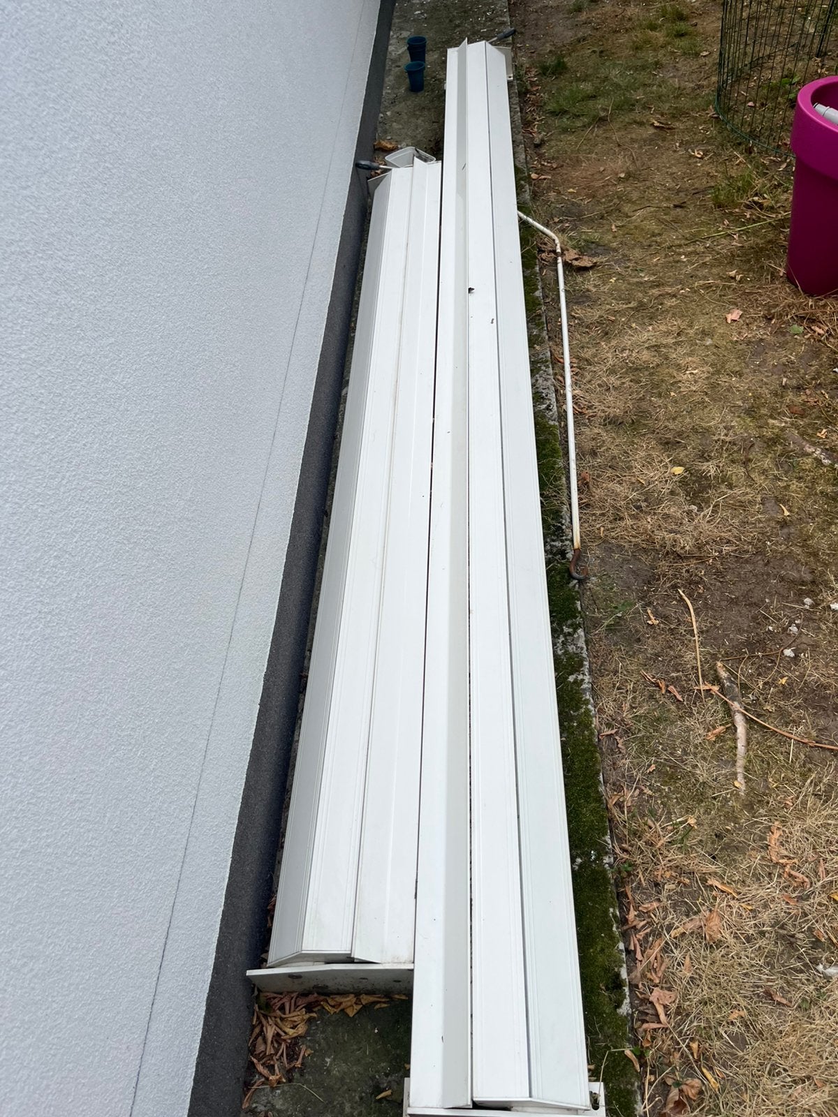 2 aluminium luifels / terrasoverkappingen, Ophalen, Zo goed als nieuw