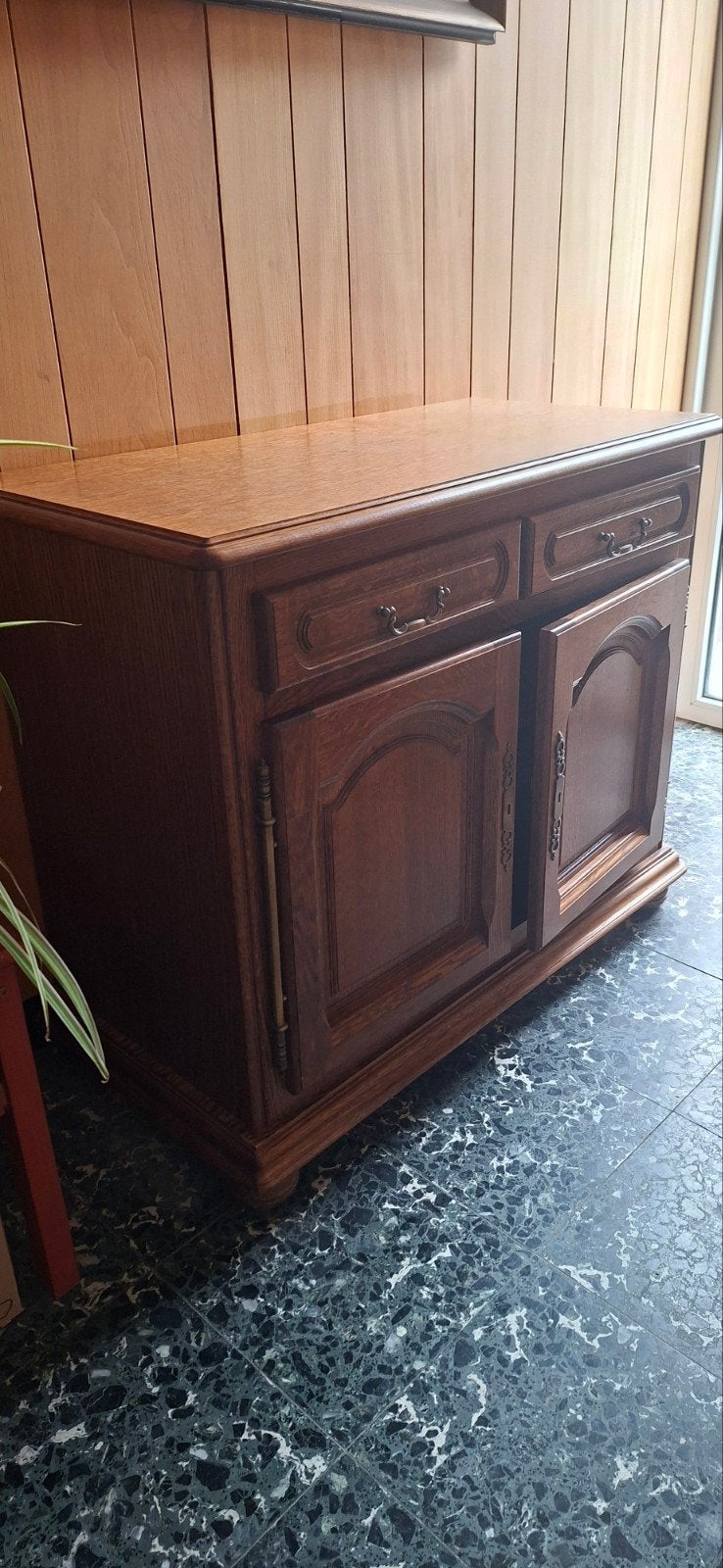 Massive eiken kast, Huis en Inrichting, Kasten | Dressoirs, Ophalen