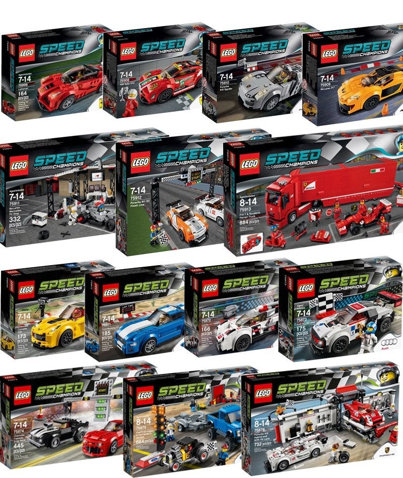 LEGO 75899 75908 75909 75910 75911 75912 75913 75870 75871, Verzenden, Lego, Nieuw, Speed Champions