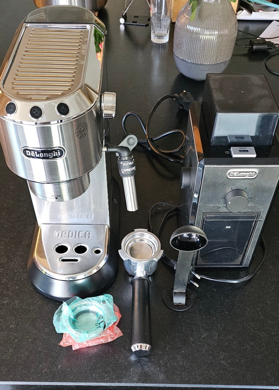 koffiemachine delonghi met maler, Enlèvement