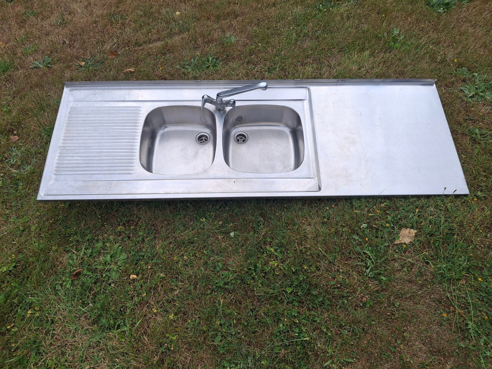 Inox spoeltafel, Autres types, Enlèvement, Utilisé