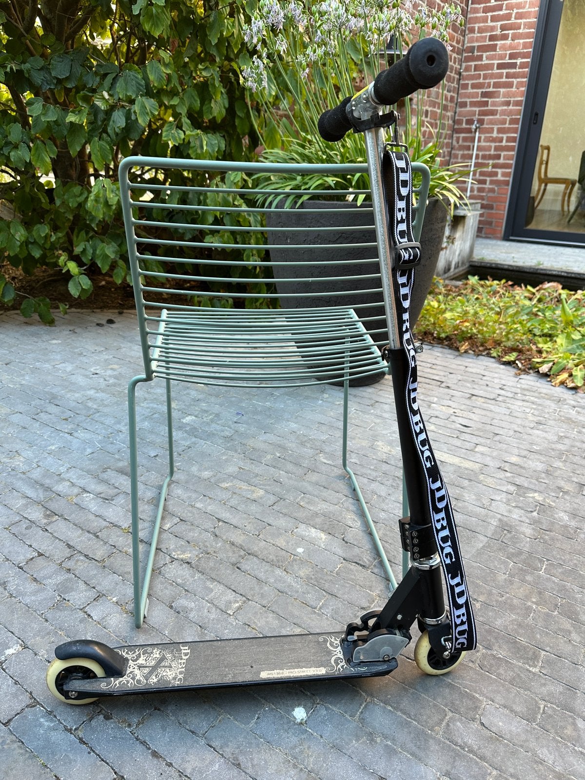 JD Bug MS136B Pro Street Kinderstep (Inklapbaar + Draagriem), Fietsen en Brommers, Steps, Ophalen, Gebruikt
