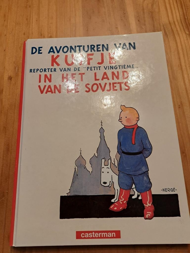 Kuifje in het land van de sovjets, Collections, Personnages de BD, Enlèvement, Tintin