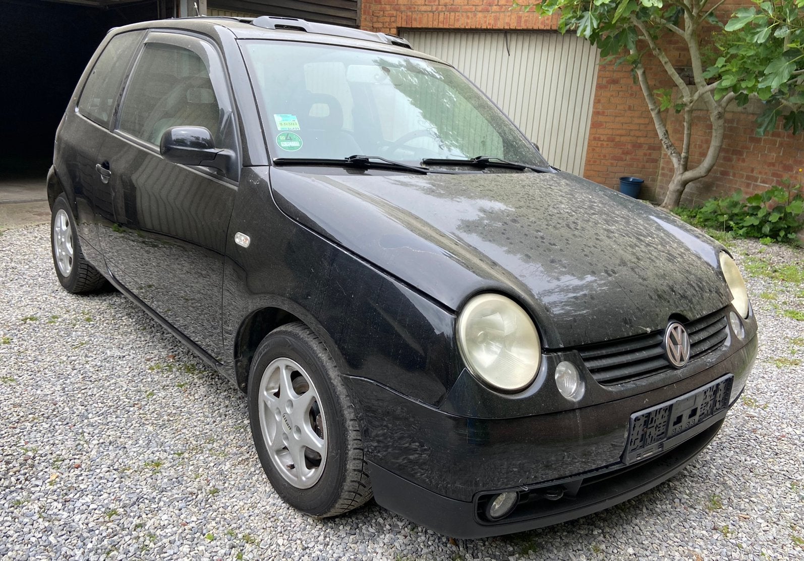 Volkswagen Lupo1.4 fsi automatique, Auto's, 4 zetels, Stof, 4 cilinders, Zwart