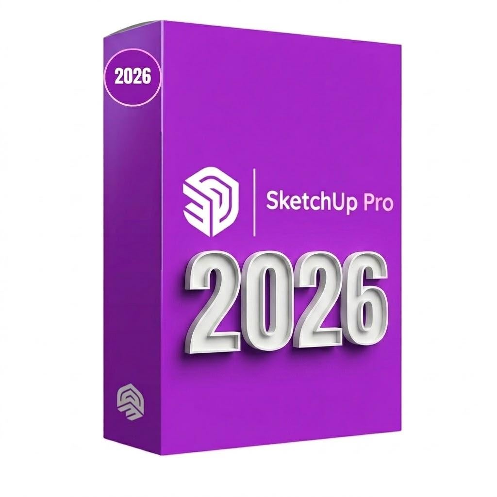 SketchUp Pro 2026 volledige versie, Computers en Software, Ontwerp- en Bewerkingssoftware, Ophalen, Nieuw, MacOS