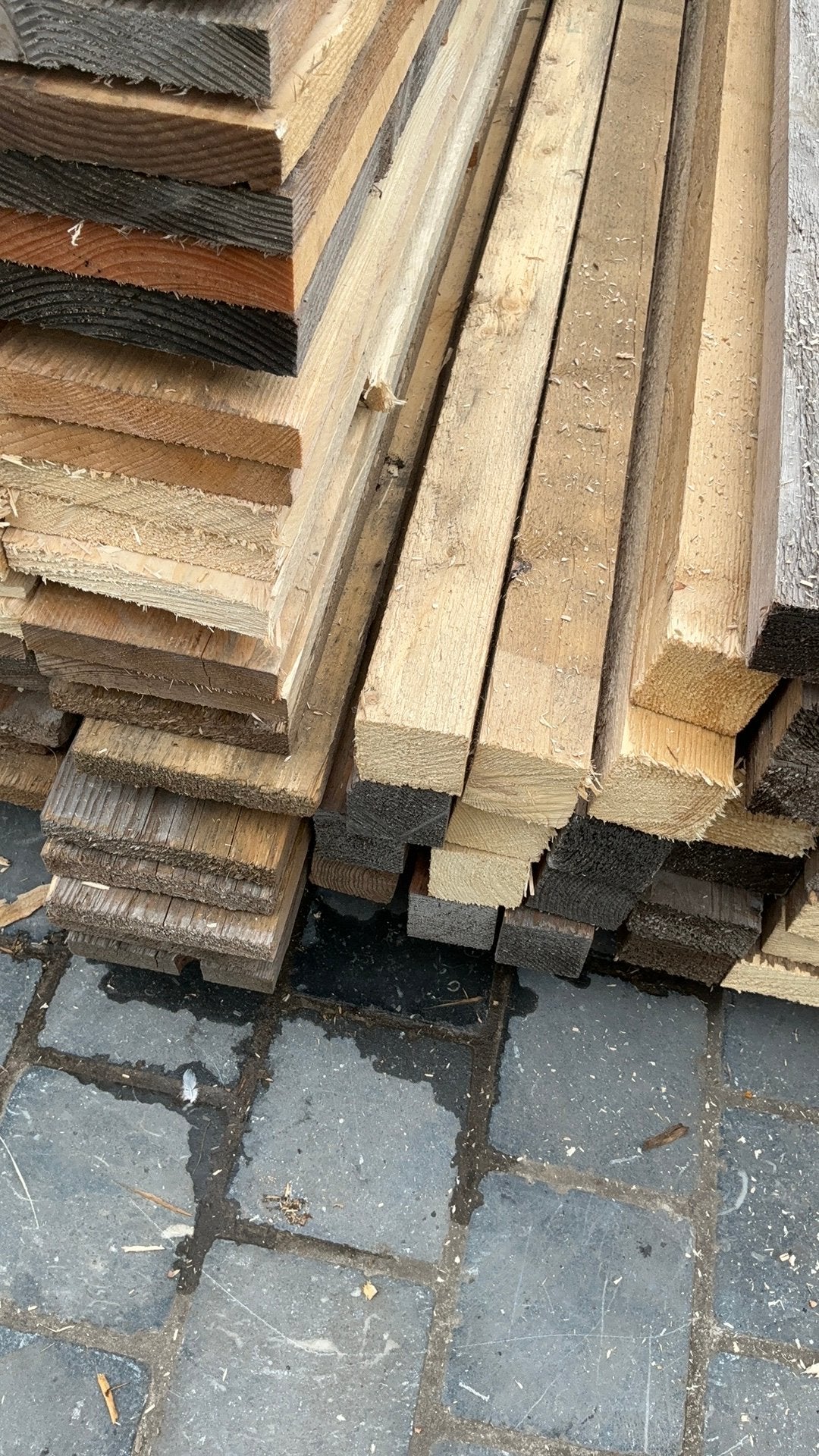 Kepers 3 m lengte 6 cm op 6 cm 3 stuk, Enlèvement ou Envoi, Comme neuf