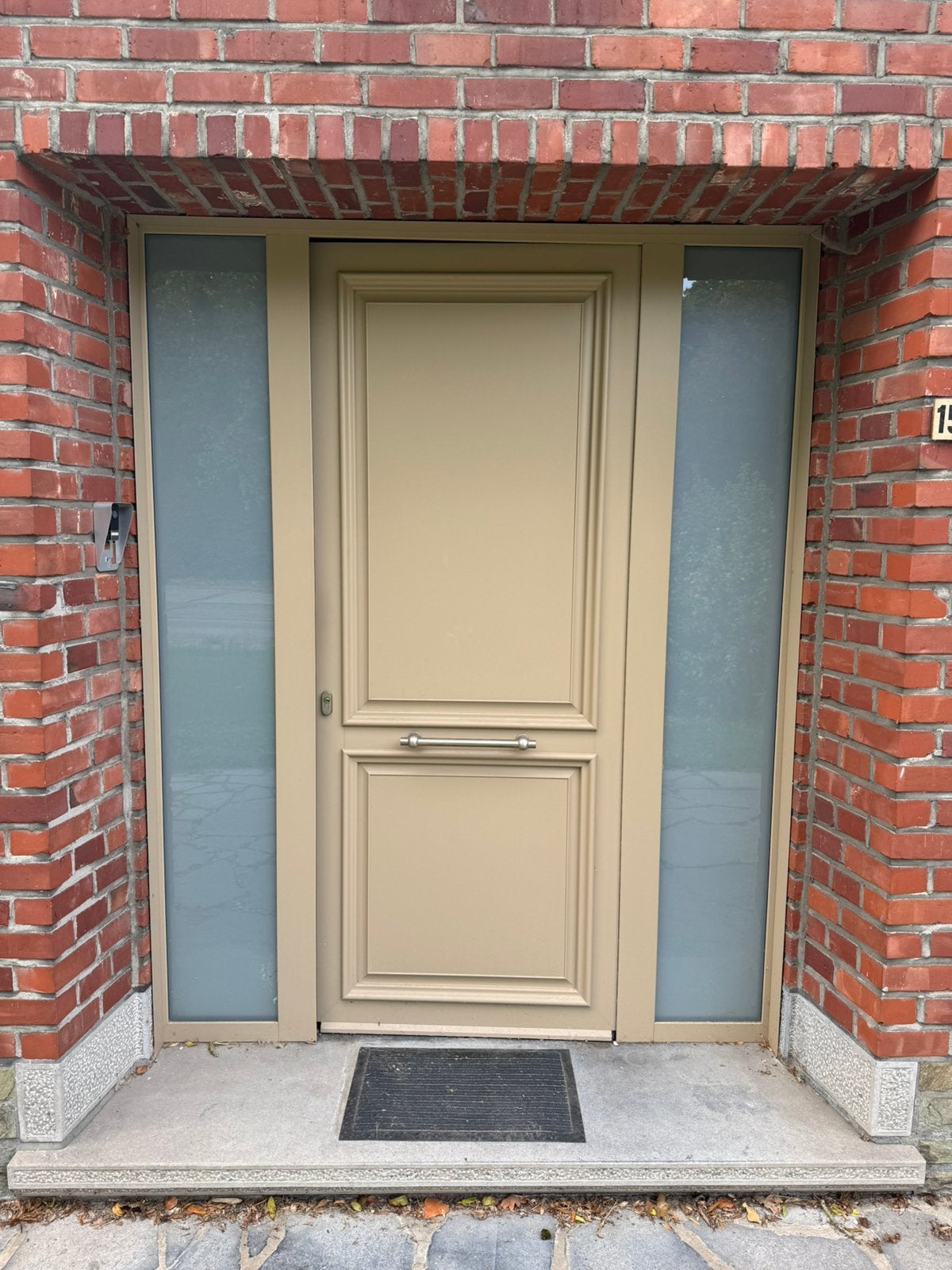 Aluminium ramen en voordeur te koop, Ophalen, Zo goed als nieuw, Aluminium