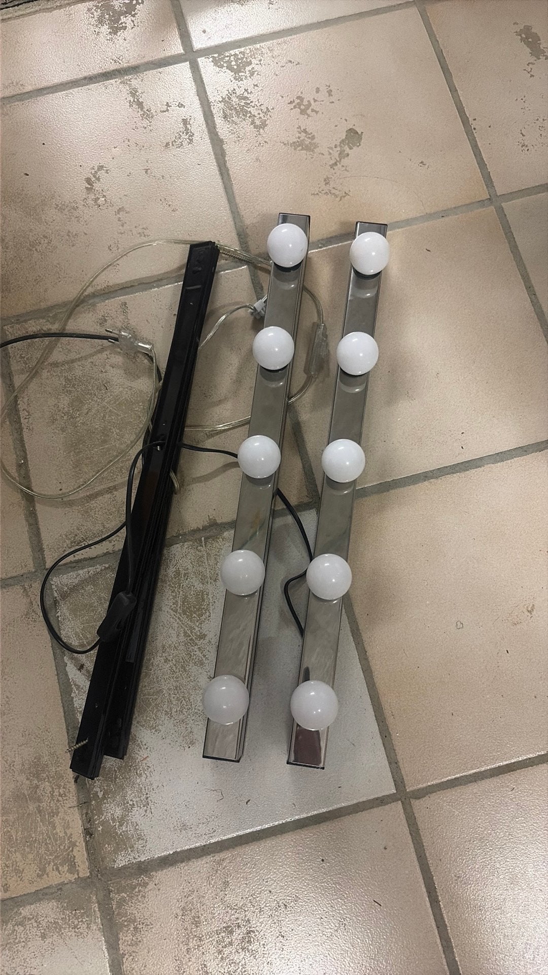 Make up lampen, Ophalen, Zo goed als nieuw