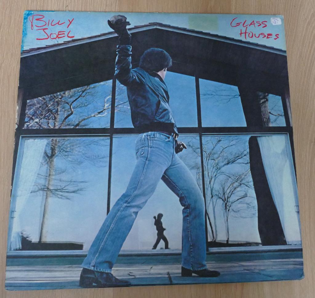 LP Billy Joel – Glass Houses Billy, CD & DVD, Vinyles | Rock, 12 pouces, Pop rock, Enlèvement ou Envoi, 1980 - 1989