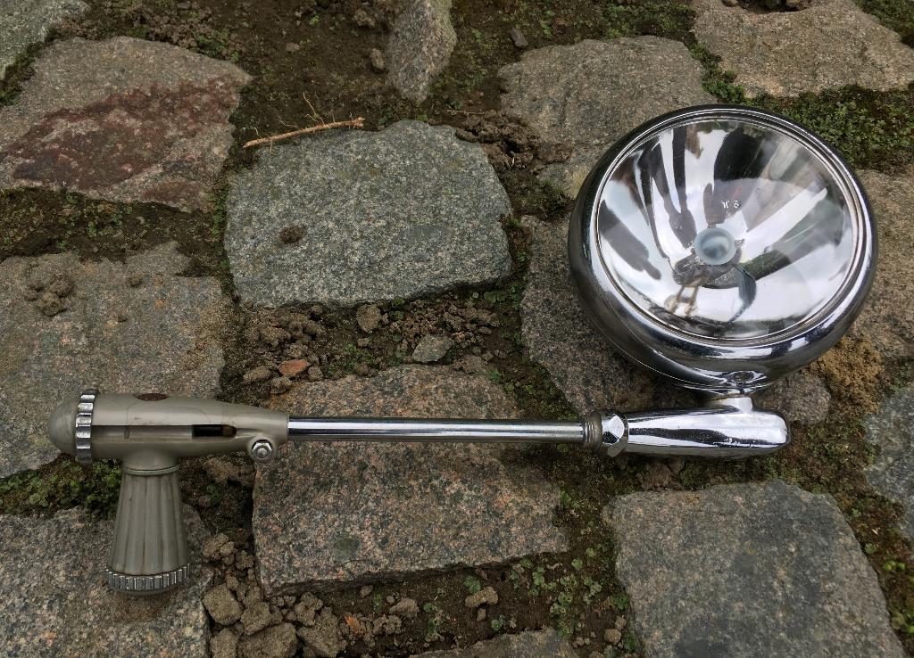Vintage / retro zwenklamp voor oldtimer, Ophalen