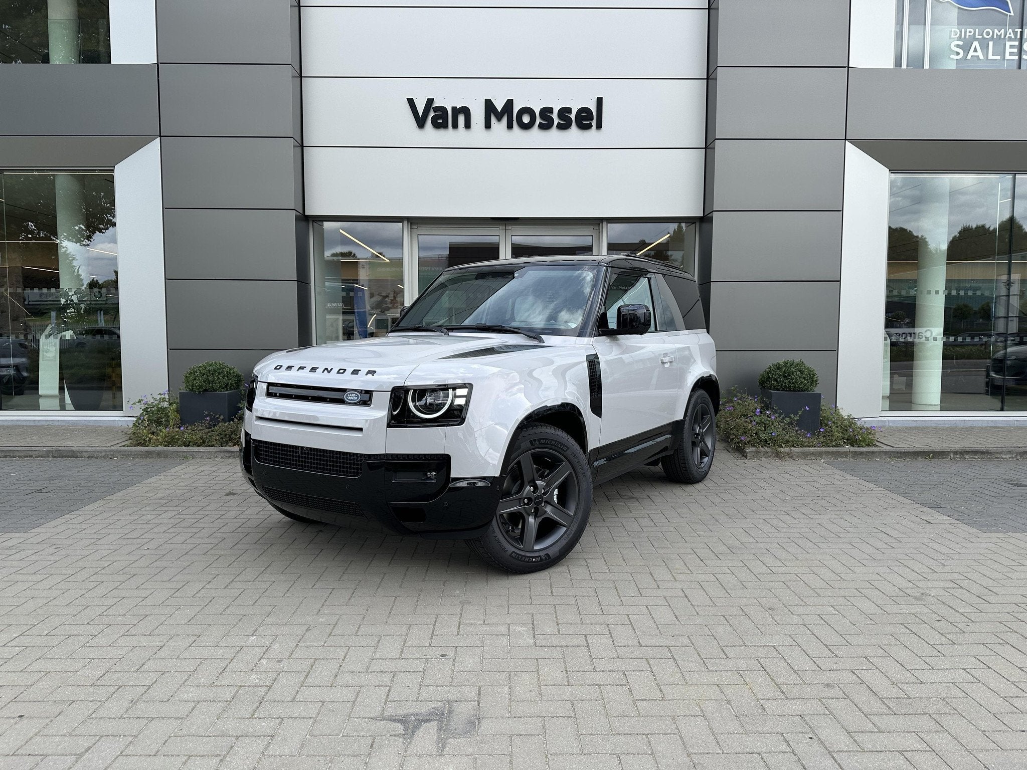 Land Rover Defender 90 D250 X-Dynamic SE Lichte Vracht, Autos, Argent ou Gris, Entreprise, 223 g/km, Automatique