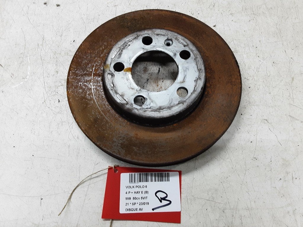 REMSCHIJF VOOR Volkswagen Polo VI (AW1) (01-2017/11-2021), Gebruikt, Volkswagen, Mevr. I. Hauben, Rue de l'Espoir 34 34
4030  GRIVEGNÉE, BE