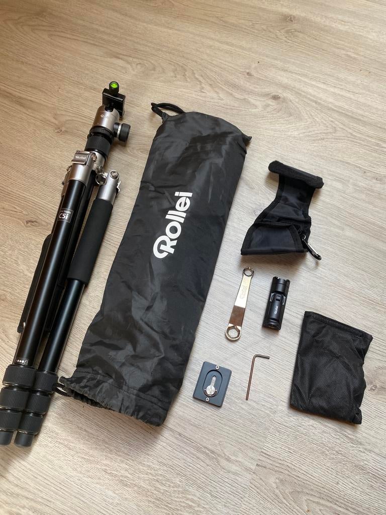 Rollei C5i Tripod Titanium, Ophalen of Verzenden, Zo goed als nieuw